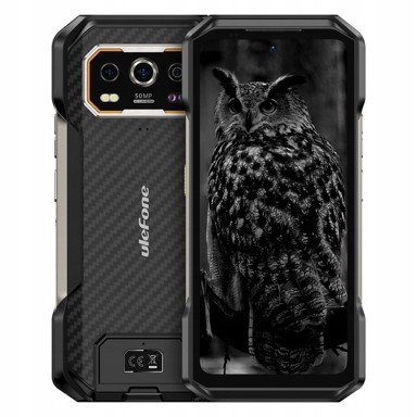 ULEFONE Pametni telefon Armor 27, 6.78", 12 GB RAM, 256 GB, 10600 mAh, crni